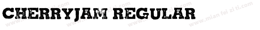 CHERRYJAM REGULAR字体转换